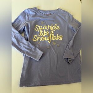 Cat & Jack Lavender Long Sleeve Tee